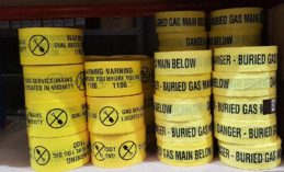 煤气总管用可检测标记带和煤气总管用不可检测标记带